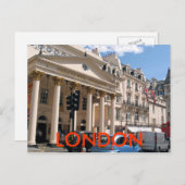 Theater 王室の Haymarket London UKはがき ポストカード (正面/裏面)