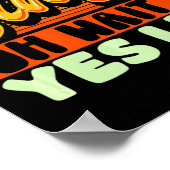 Theater Broadway Musical I Dont Always Sing  ポスター (角)