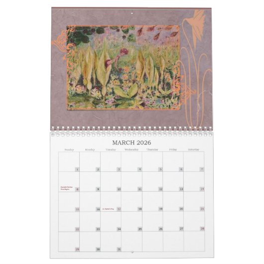 Theater-kalender カレンダー (3月 2026)