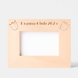 Theater Masksフレーム(宇宙付き) レーザー彫刻フレーム