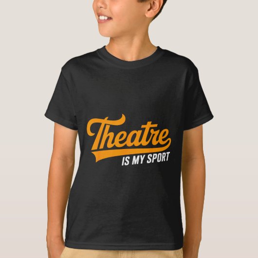 Theater Nerd For Actors Musical Theatre Is My Srt  Tシャツ (正面)