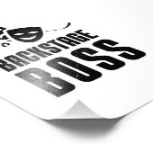 Theater Stage Backstage Boss Crew Stage フォトプリント (角)