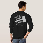 Theatre@First: 12人の怒っている陪審員 Tシャツ (裏面フル)