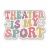 Theatre Is My Sport シール (正面)
