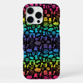 Theatre Lover Rainbow Icons Phone Case iPhoneケース (裏面)