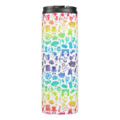 Theatre Lover Rainbow Icons Thermal Tumbler タンブラー (裏面)