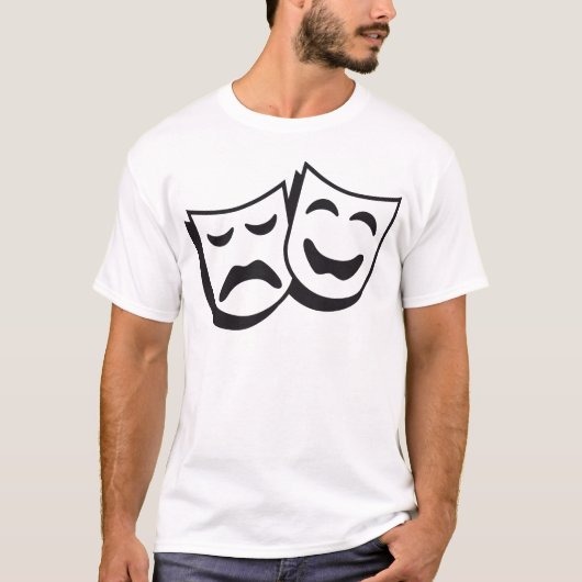 theatre mask tシャツ (正面)