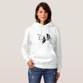 Theatre Masks Art Women’s Hoodie パーカ (正面フル)