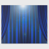 Theatre movie theater curtain strip ラッピングペーパー (フラット)