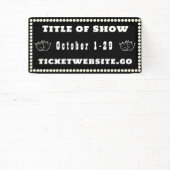 Theatre Show Advertisement Banner 横断幕 (インサイチュ)