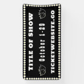 Theatre Show Advertisement Banner 横断幕 (縦)
