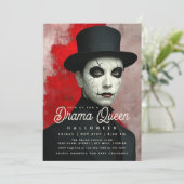 Theatrical Drama Queen Halloween Party 招待状 (スタンド正面)