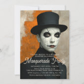 Theatrical Haunted Halloween Masquerade Party 招待状 (正面)