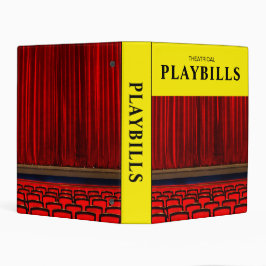 Theatrical Playbills Mini Binder