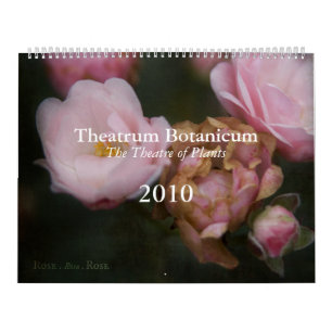 Theatrum Botanicum 2010のカレンダー カレンダー
