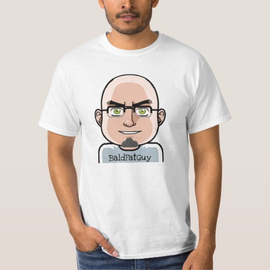 TheBaldFatGuy Tシャツ (正面)
