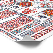 Thebe モダン Welcome Hennaポスター ポスター (角)