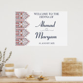 Thebe モダン Welcome Hennaポスター ポスター (キッチン)