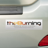 theBurning バンパーステッカー (車上)