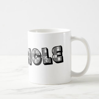 "theCUBICLE"のロゴ コーヒーマグカップ