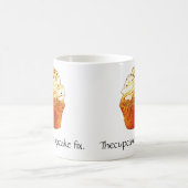 Thecupcakeaddict.comのコップ コーヒーマグカップ (中央)