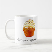 Thecupcakeaddict.comのコップ コーヒーマグカップ (左)