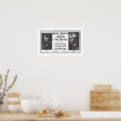 Theda Bara 1916ヴィンテージ広告ポスター ポスター (キッチン)