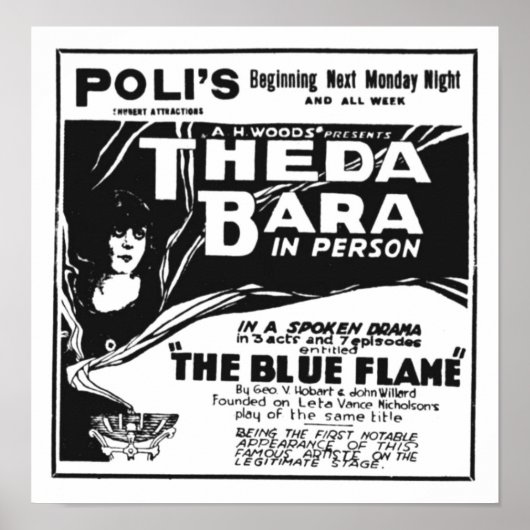 Theda Bara 1920のポスターの私装 ポスター (正面)