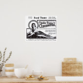 Theda Bara 1920ヴィンテージ広告ポスター ポスター (キッチン)