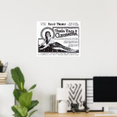 Theda Bara 1920ヴィンテージ広告ポスター ポスター (ホームオフィス)