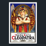 Theda Bara as Cleopatra Vintage Movie ポスター<br><div class="desc">Theda Bara (July 29, 1885 – April 13, 1955), born Theodosia Burr Goodman, was an American silent film actress. Bara was one of the most popular screen actresses of her era, and was one of cinema's earliest (deleted) symbols. Her femme fatale roles earned her the nickname "The Vamp" (short for...</div>