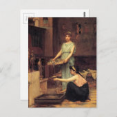 TheE HoUSHoLD GoDs、John William Waterhouse著 ポストカード (正面/裏面)