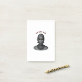 Thee Royal Gaze - Indian Queen Line Art ポストイット (デスク上)