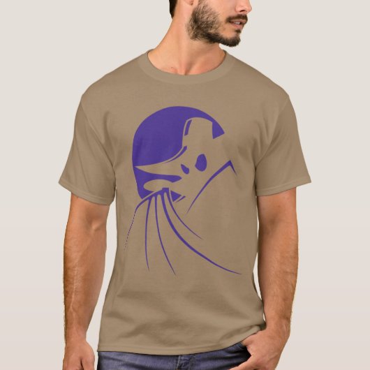 Theerrorhat Flaps in the Night Darkwing Duck frien Tシャツ (正面)