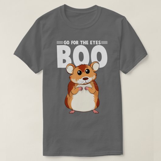 TheEyes Booハムスターギニア豚ギフト女性のために行く Tシャツ (デザイン正面)