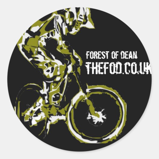 TheFoD – スタンプ ラウンドシール (正面)