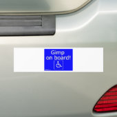 thegimpstore.com バンパーステッカー (車上)