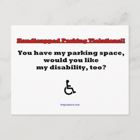 thegimpstore.com ポストカード (正面)