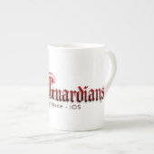 TheGuardians Longoのコップ ボーンチャイナマグカップ (正面右)