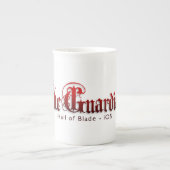 TheGuardians Longoのコップ ボーンチャイナマグカップ (正面)