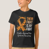 Their Fight Complex Regional Pain Syndrome Awarene Tシャツ (正面)