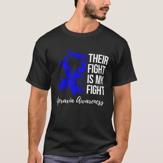 Their Fight Is My Fight Apraxia Awareness Tシャツ (正面)