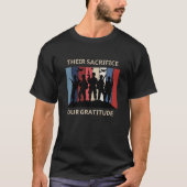 Their Sacrifice, Our Gratitude Tシャツ (正面)