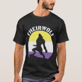 Theirwolf Androgynous Non Binary Gender Identity G Tシャツ (正面)