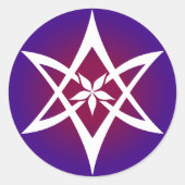 ThelemaCord公式ステッカー ラウンドシール (正面)