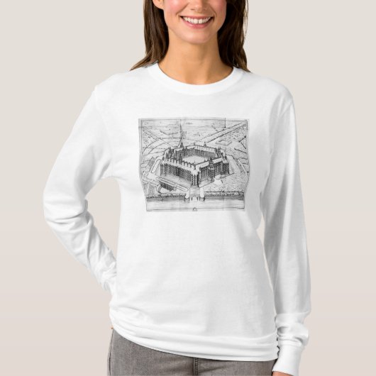 Thelemeの大修道院の復元 Tシャツ (正面)