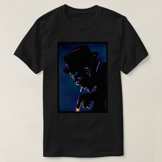 Thelonious Monk Illustrated Tシャツ (デザイン正面)