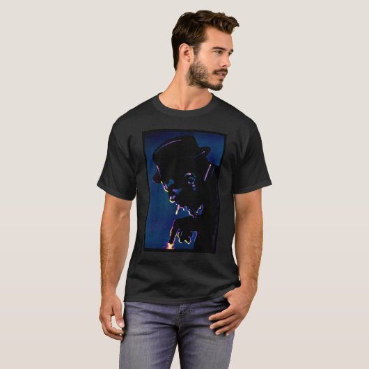 Thelonious Monk Illustrated Tシャツ (正面フル)