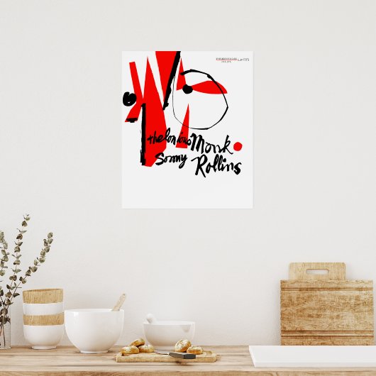 Thelonious Monk / Sonny Rollins ポスター (キッチン)