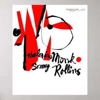 Thelonious Monk / Sonny Rollins ポスター
